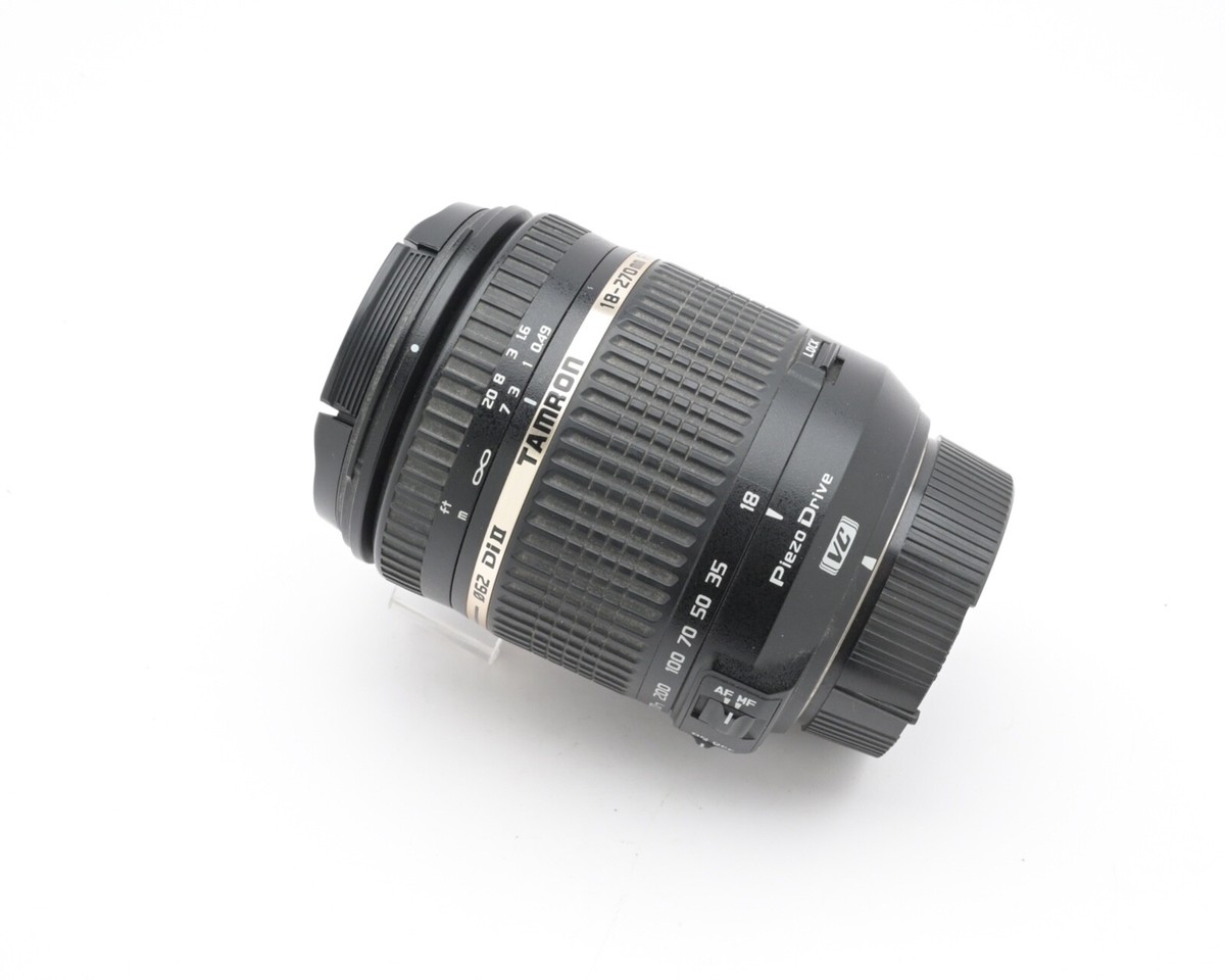 Tamron Di II 18-270mm Zoom Lens Caps B008 Nikon (#16604)