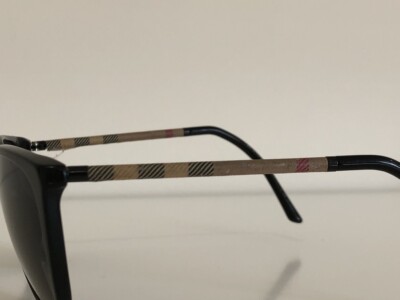 Burberry B 4117 3001/T3 Cat Eye Black Gray Polarized  display picture 2
