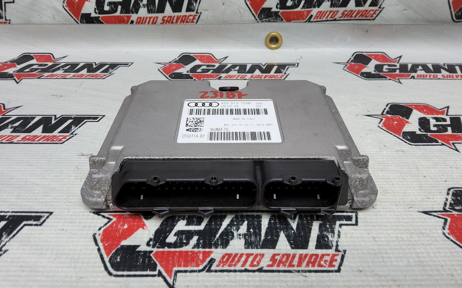 11 12 AUDI R8 TRANSMISSION CONTROL MODULE TCM 420910156M