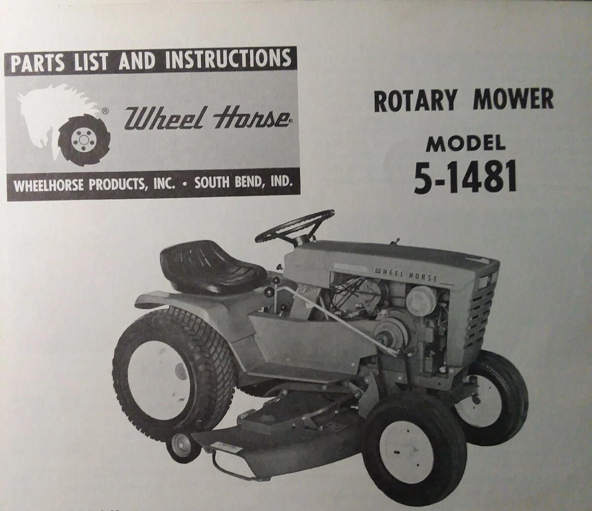 Wheel Horse Lawn Garden Tractor 48