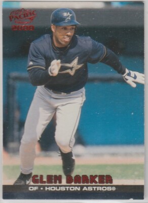 2000 Pacific Ruby #188 Glen Barker Houston Astros 7-Eleven Exclusive