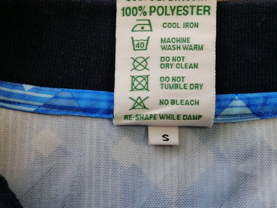 Inglaterra 1990 - 1992 3ª Tercera Camiseta Fútbol Camiseta Score Sorteo Talla S Foto 4 de 4