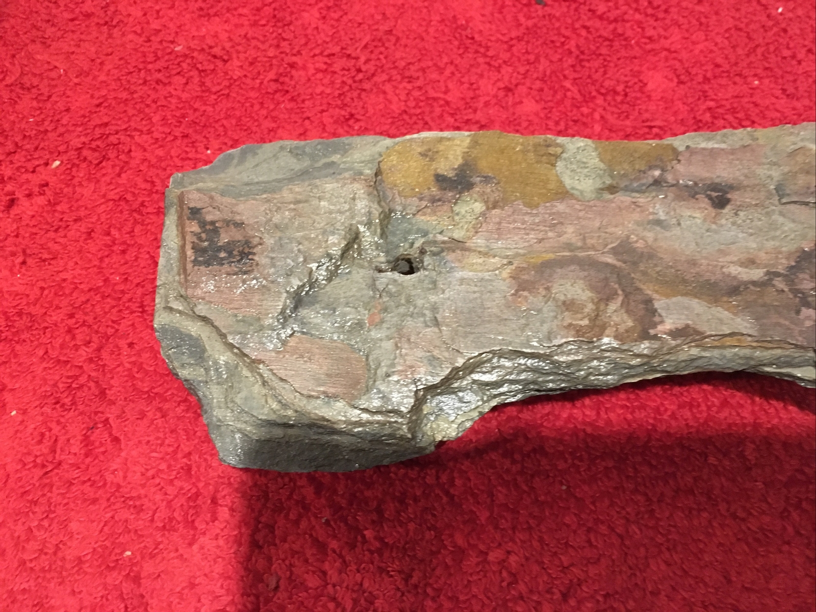 Slate Stone Aromatheraphy Incense Burner Stick Holder Ash Catcher Natural 