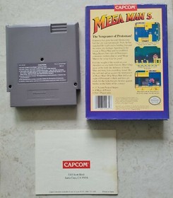 MEGA MAN 5 NINTENDO NES COMPLETE IN BOX CIB MEGAMAN VIDEO GAME W/ PLASTIC CASE!
