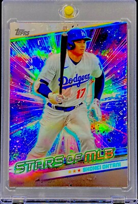 大谷翔平 Topps Project 296 RAINBOW REFRACTOR SHOHEI OHTANI RAINBOW REFRACTOR SP Insert Topps Base Holo Non Auto