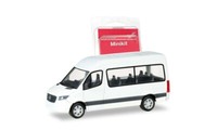 Herpa Minikit 013468 | Mercedes-Benz Sprinter Bus Hochdach | Weiß | 1:87