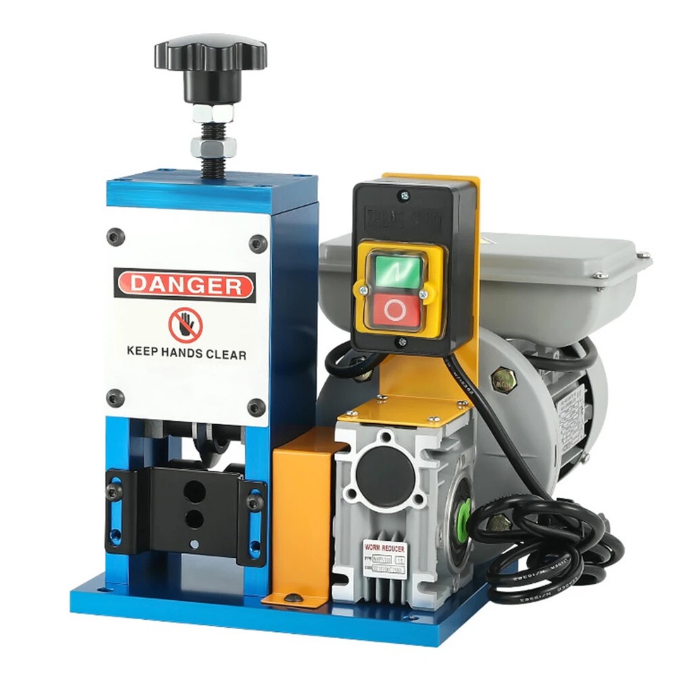 Electric Powered Wire Stripping Machine Automatic Cable Stripper Metal ...