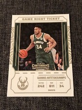2022/23 Contenders Game Night Ticket Giannis Antetokounmpo