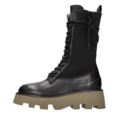 ER0303X SOFT-LICRA Ankle Boots and Boots ELVIO ZANON Women Black AMT04_ELVI