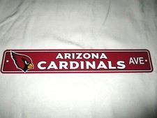 ARIZONA CARDINALS STREET SIGN #1 - NEW