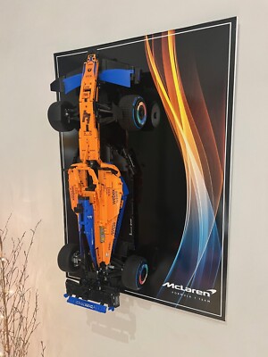42141 Lego McLaren F1 Wand Display Panel. weiß oder schwarz