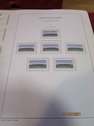 Bundesrepublik Deutschland Briefmarke Sammlung Postfrisch ** 1990 bis 1998 - Bild 8 von 12