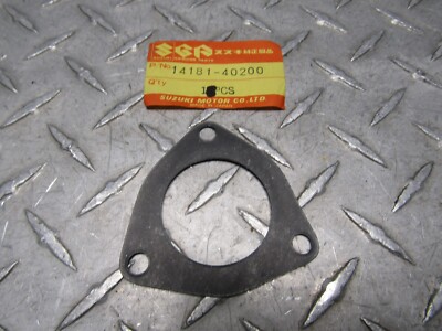 1975-1988 SUZUKI RM100 RM125 OEM Exhaust Flange Gasket 14181-40200  & -H17
