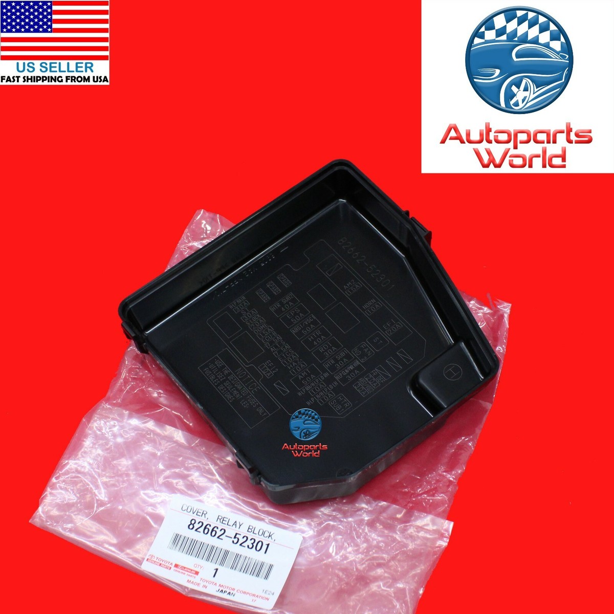 陽はまた君を照らすよ AKISA FUSE 55th Luxury Box Toyota Land Cruiser 100 series/LEXUS LX470 Fuse Box RHD(4.2L