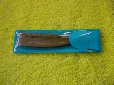 NEW, BURMAX RAZOR Hair Shaper, Straight Razor with pouch &  (6) New Blades