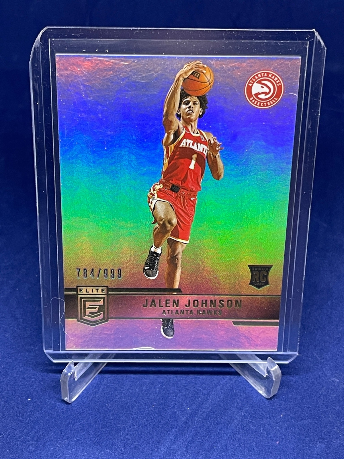 JALEN JOHNSON 2021-22 PANINI DONRUSS ELITE ROOKIE RC #D 784/999