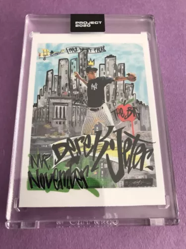 Topps Project 2020 Derek Jeter 1993 Yankees Card #29 By King Saladeen w/box