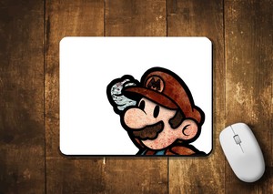 Tapis De Souris Mario Dessin Couleurs Gaming Jeux Video Gamer Cadeau Mouse Pad Ebay
