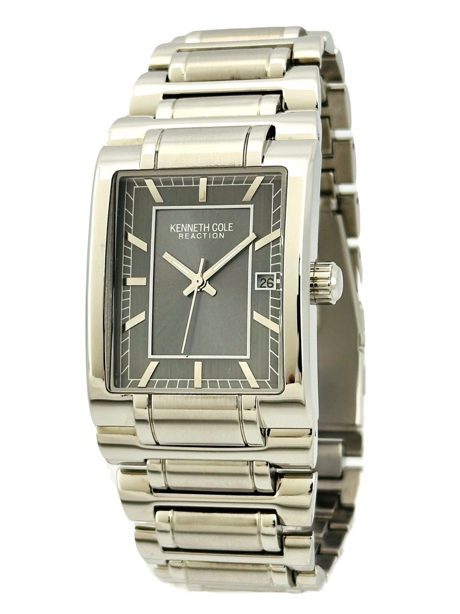 Kenneth Cole KC3539 Men's Light Blue / Grey Dial Stainless Steel