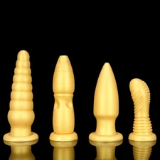 4 Shape Oversized Anal Plug Huge Dildo Butt Plug Big Anal Dilator Sex Toys