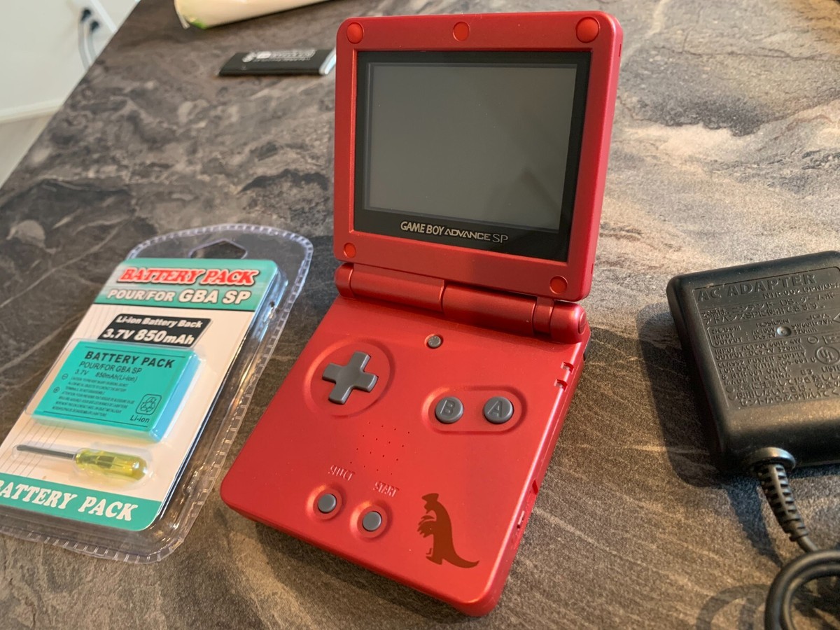 Nintendo Game Boy Advance SP Handheld Console Onyx Black for