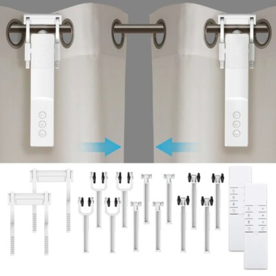 Tuya Zigbee Smart Curtain Driver Robot I Type U Type Curtains Track Alexa Google