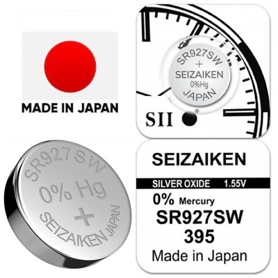 SR927SW 395 Maxell Battery Original Silver Oxide 1.55v SR927SW 395 Sold Per 1pack 5pcs/1piece - Foto 6