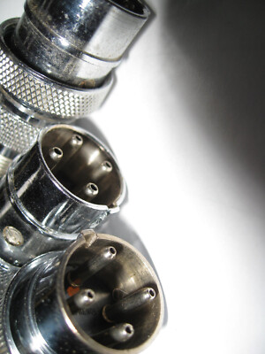 NOS Amphenol 91-mc4m 4 Pin Microphone Plug Connector EV 664 Shure