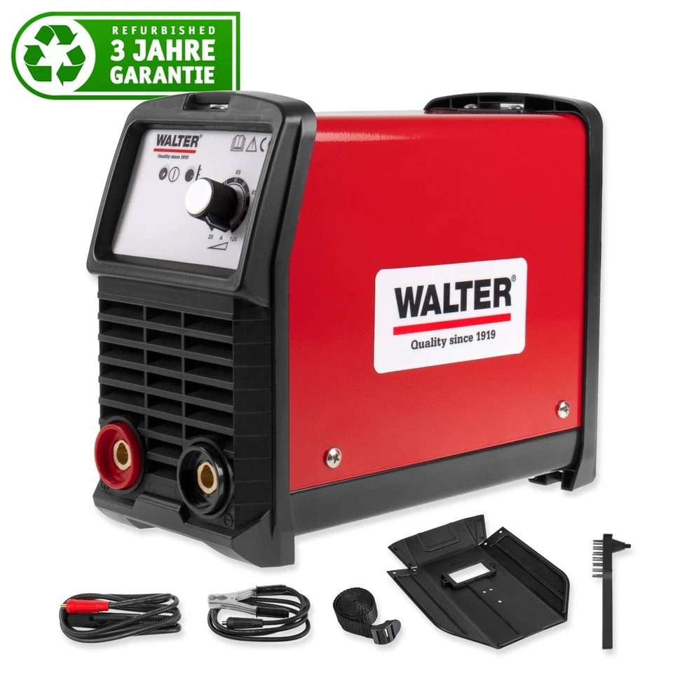 WALTER Inverter Schweißgerät B-Ware 120A inkl. Zubehör