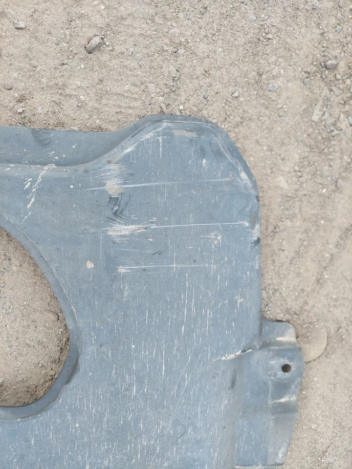 00-06 Mercedes W220 S55 AMG CL500 RWD painel de cobertura de proteção contra respingos inferior do motor fabricante de equipamento original - Imagem 3 de 4