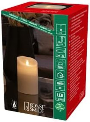 Deluxe Homeart candela led 10 x 15 cm