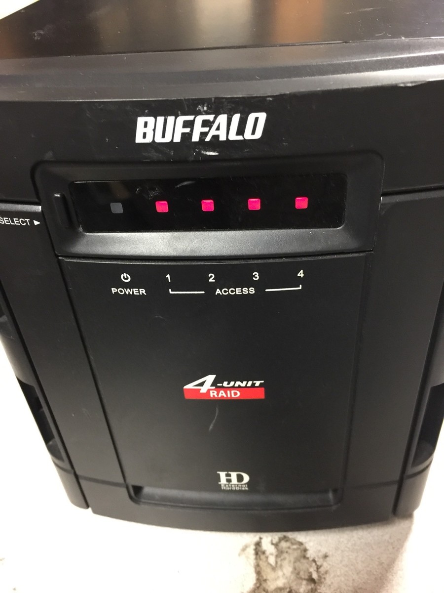 Buffalo DriveStation Quad HD-QS4.0tsu2r5 4 RAID Unit HDD Hard