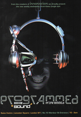 PROGRAMMED INNOVATION 03/04/? Classic Rave Flyer