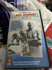 Mega Rare Jack Johnson Story Vhs Video
