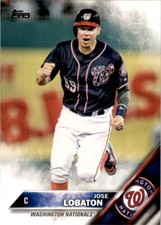 2016 Topps Update Jose Lobaton Washington Nationals #US26 MLB Baseball Card