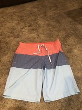 Goodfellow  Co Board Shorts 30 Men's Swim Suit Rear Pocket Multicolor