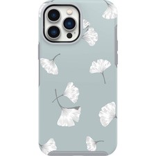 OtterBox iPhone 13 Pro Max/iPhone 12 Pro Max Symmetry Case - Gingko Gray: Botani