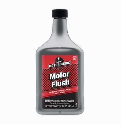 Niteo Products Motor Medic Engine Flush Additive, 32 fl oz   Cleans Cars, Trucks
