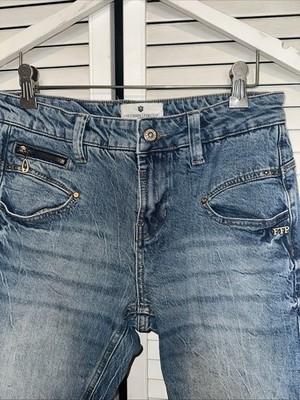 Freeman T. Porter Women's Comfort Line Slim Denim Blue Jeans Sz 28