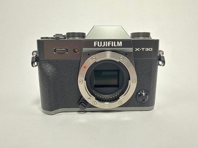 Fujifilm X-T30 III Mirrorless Camera Body Charcoal Silver X Mount