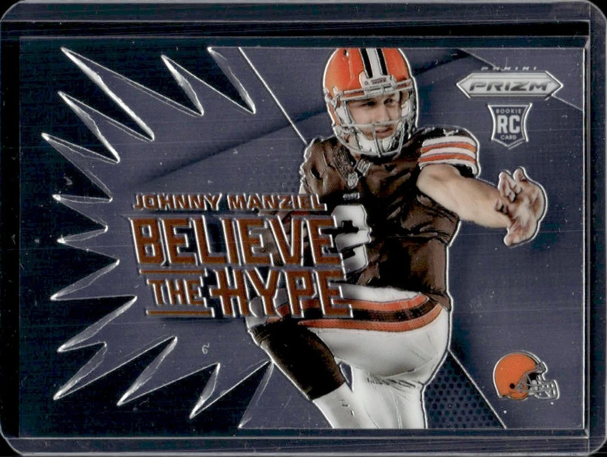 Johnny Manziel Football Cleveland Browns Sports Trading Cards for