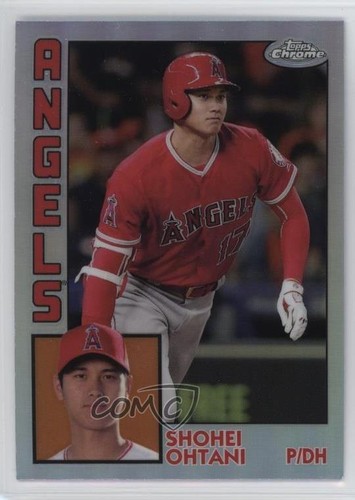 2019 Topps Chrome 1984 Topps Refractor Shohei Ohtani #84TC-25 6m7