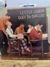 Lester Lanin And His Orchestra Goes To College LP Epic Vinyl