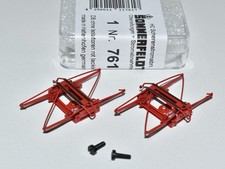 Sommerfeldt H0 761  2 Stück Scherenstromabnehmer rot, DB modern   NEU & OVP