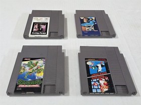 T-135 VINTAGE NINTENDO NES LOT STAR TREK DIRTY HARRY TMNT SUPER MARIO DUCK HUNT