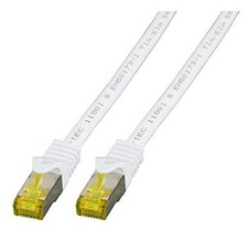 Image of Patch Cable Cat.7 Plug RJ45 6 A S/FTP LSZH 20 m White