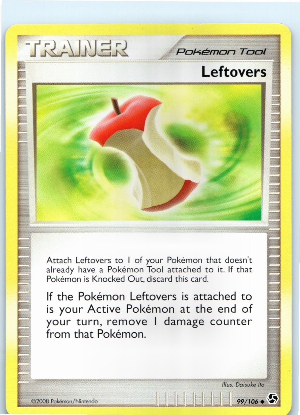 Leftovers Great Encounters 99/106 Uncommon Pokemon Near Mint