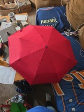 London Fog Red Umbrella With Pouch