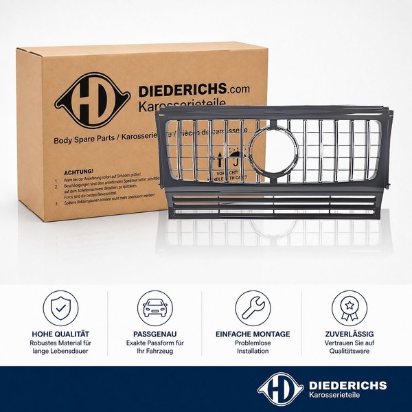 KÜHlergittereinsatz Diederichs 1695340 FÜR Mercedes-image