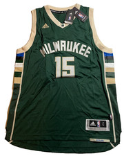 Adidas NBA Milwaukee Bucks Greg Monroe #15 Swingman Jersey – Men’s L+2 Length
